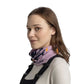 Merino Lightweight Prints Multifunctional Neckwear - Virta Grape Ice