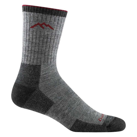 Men's Hiker Micro Crew Midweight Cushion - Charcoal