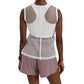 Women's Mesh Singlet - Salt