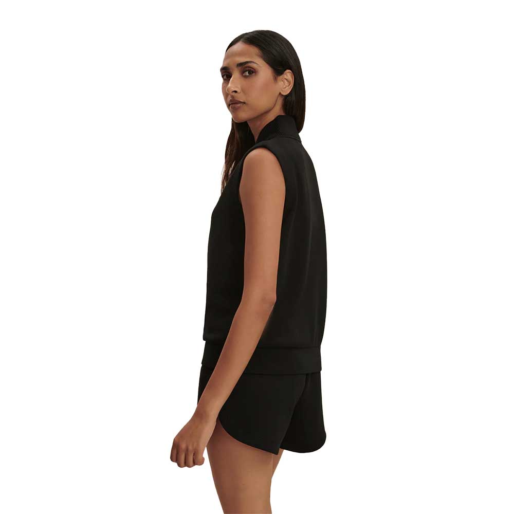 Women's Beau Sleeveless 1/2 Zip - Black