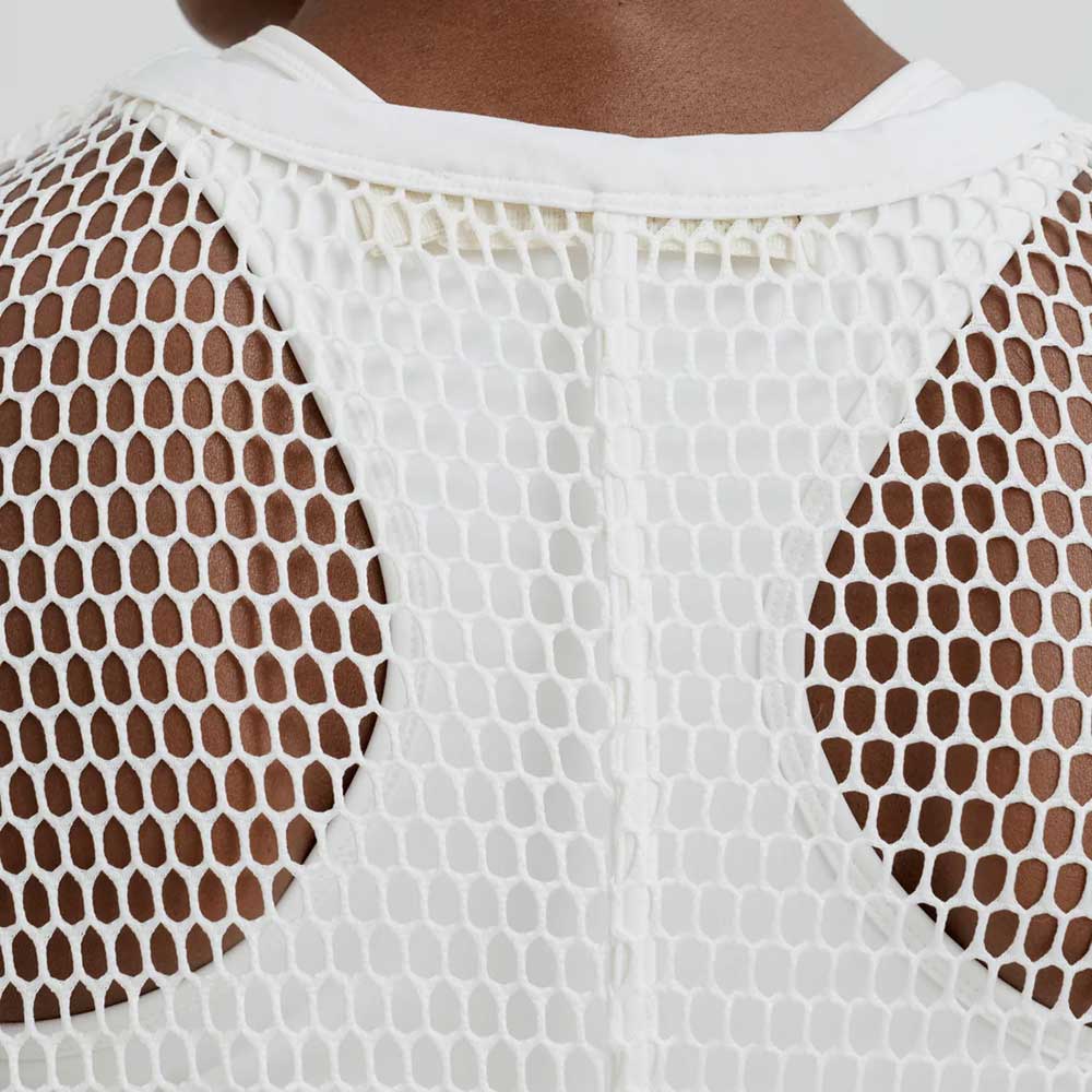 Women's Mesh Singlet - Salt