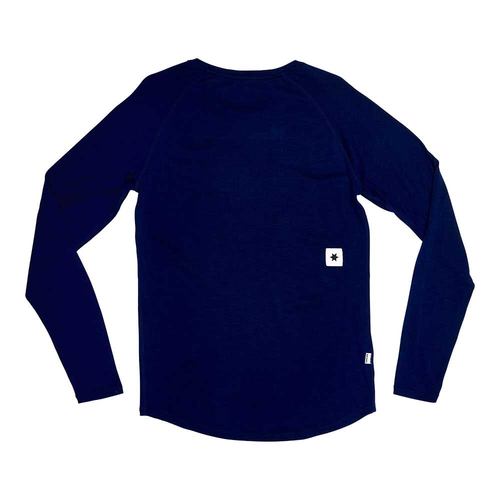 Men's Merino Base Layer Long Sleeve - Blue