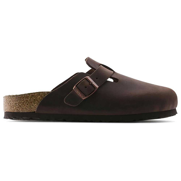 Boston Soft Footbed Oiled Leather Clog - Habana - Regular/Wide (D