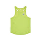 Men's Reactive Flow Singlet - Yellow Logo