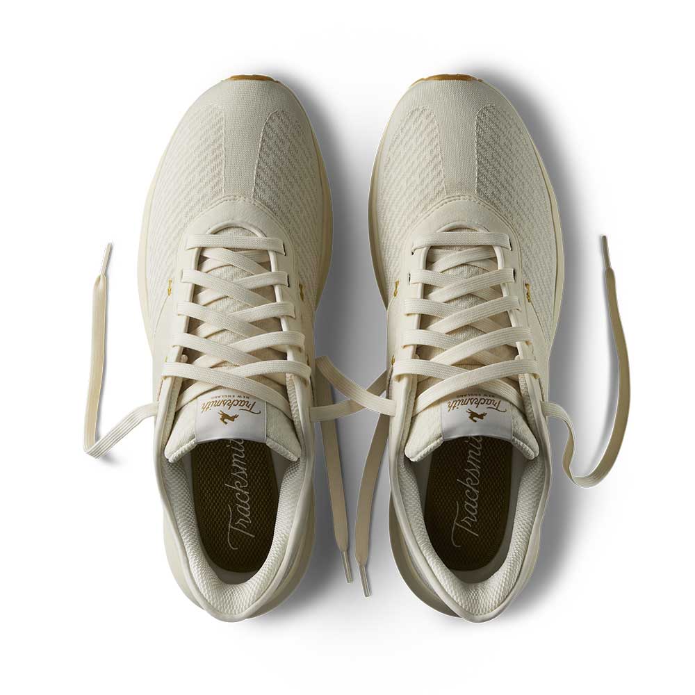 Eliot Runner Running Shoe - Ivory - Regular (D)