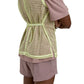 Women's Mesh Singlet - Citron