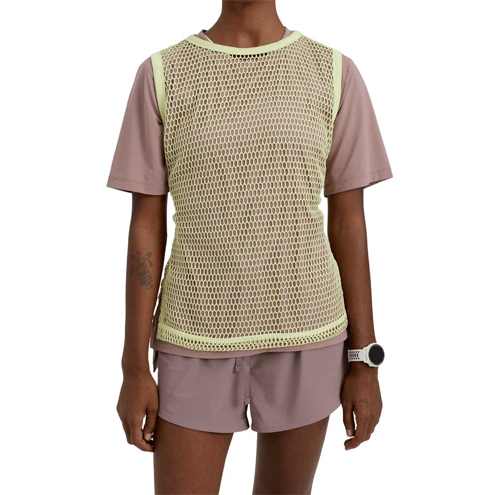 Women's Mesh Singlet - Citron