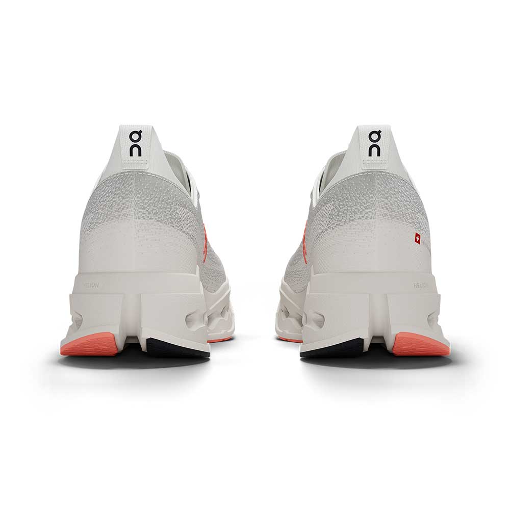 Women's Cloudsurfer Max Running Shoe - Ivory/Salmon - Regular (B)