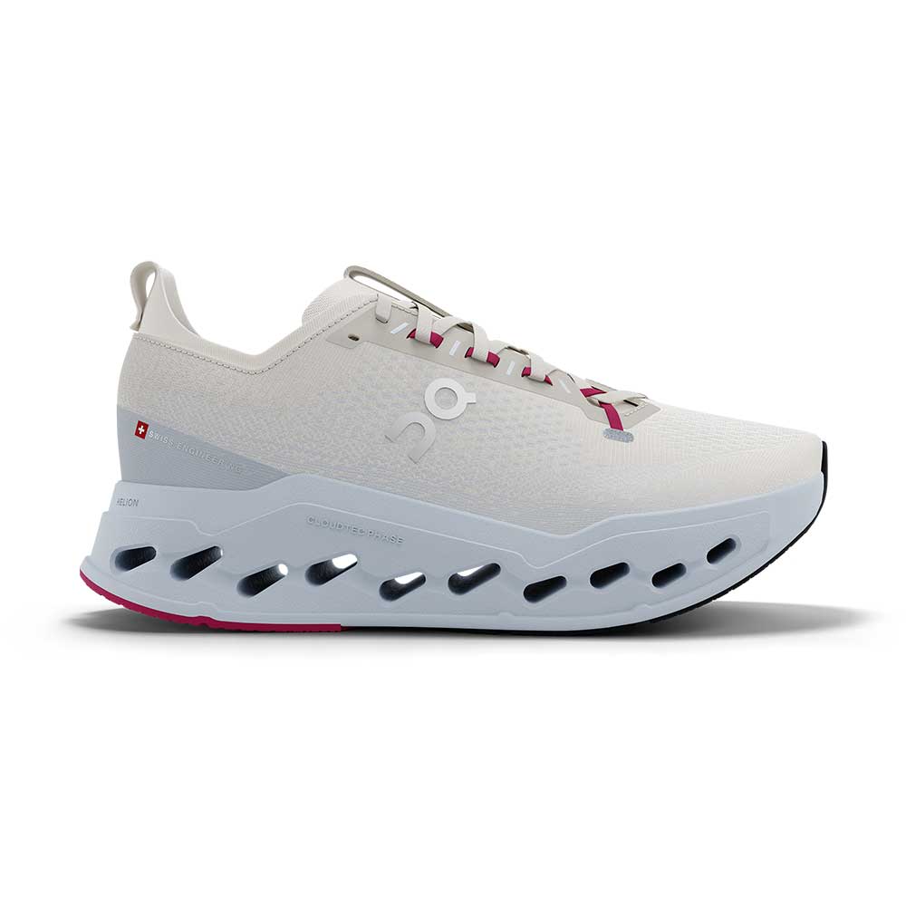 Women's Cloudsurfer Max Running Shoe - Ivory/Arctic - Regular (B)