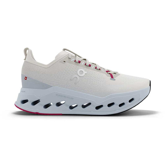 Women's Cloudsurfer Max Running Shoe - Ivory/Arctic - Regular (B)