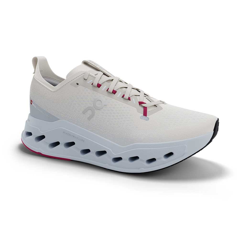 Women's Cloudsurfer Max Running Shoe - Ivory/Arctic - Regular (B)