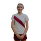 Women's Van Cortlandt Tee - Ivory/Raspberry