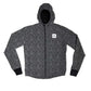 Men's Reflective Blaze Jacket - Black AOP
