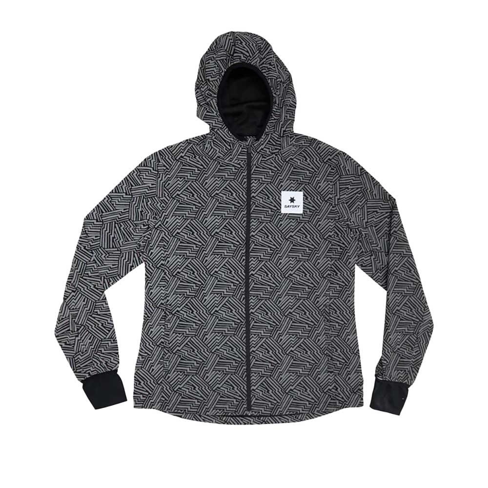 Women's Reflective Blaze Jacket - Black AOP