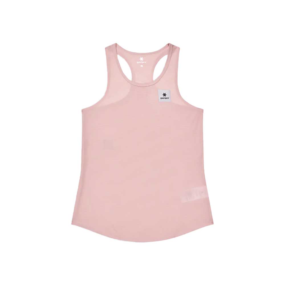 Women's Reactive Flow Singlet - Pink Logo