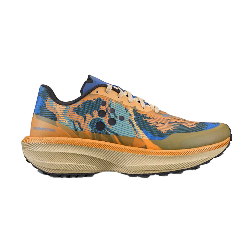 Men's Endurance Trail Running Shoe Shoe - Roots/Multi - Regular (D)