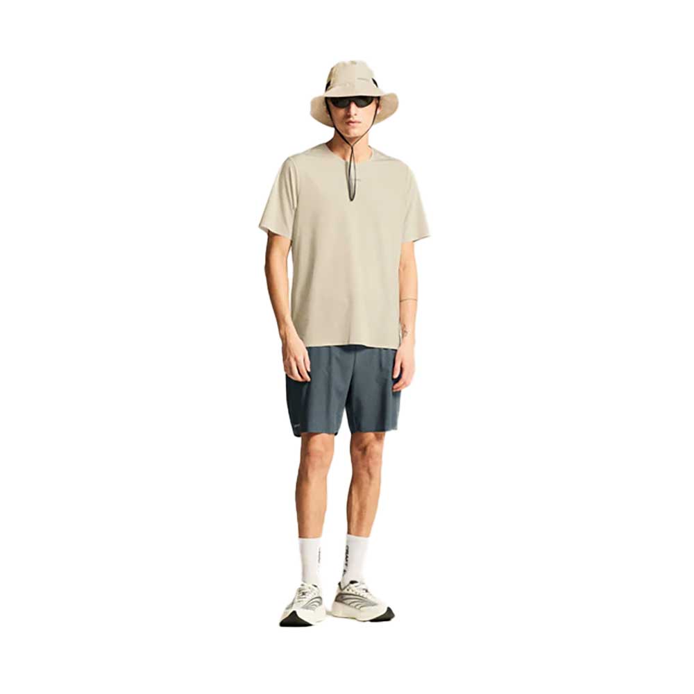 Men's Pro Trail Short Sleeve Shirt Tee 2 - Plaster