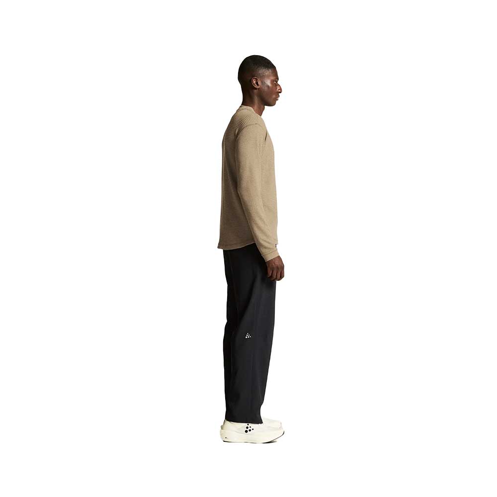 Men's Layers Wool Waffle - Taupe