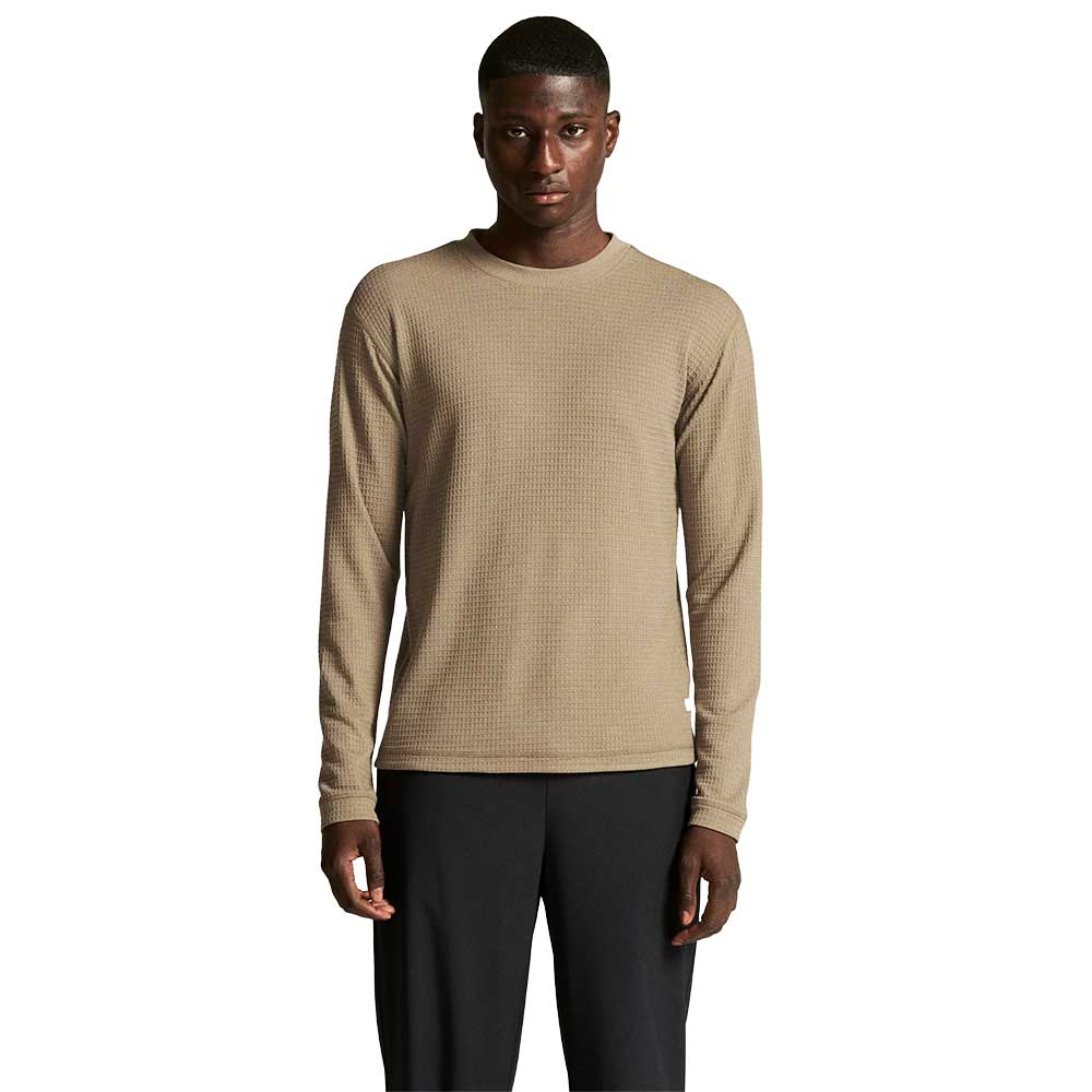 Men's Layers Wool Waffle - Taupe
