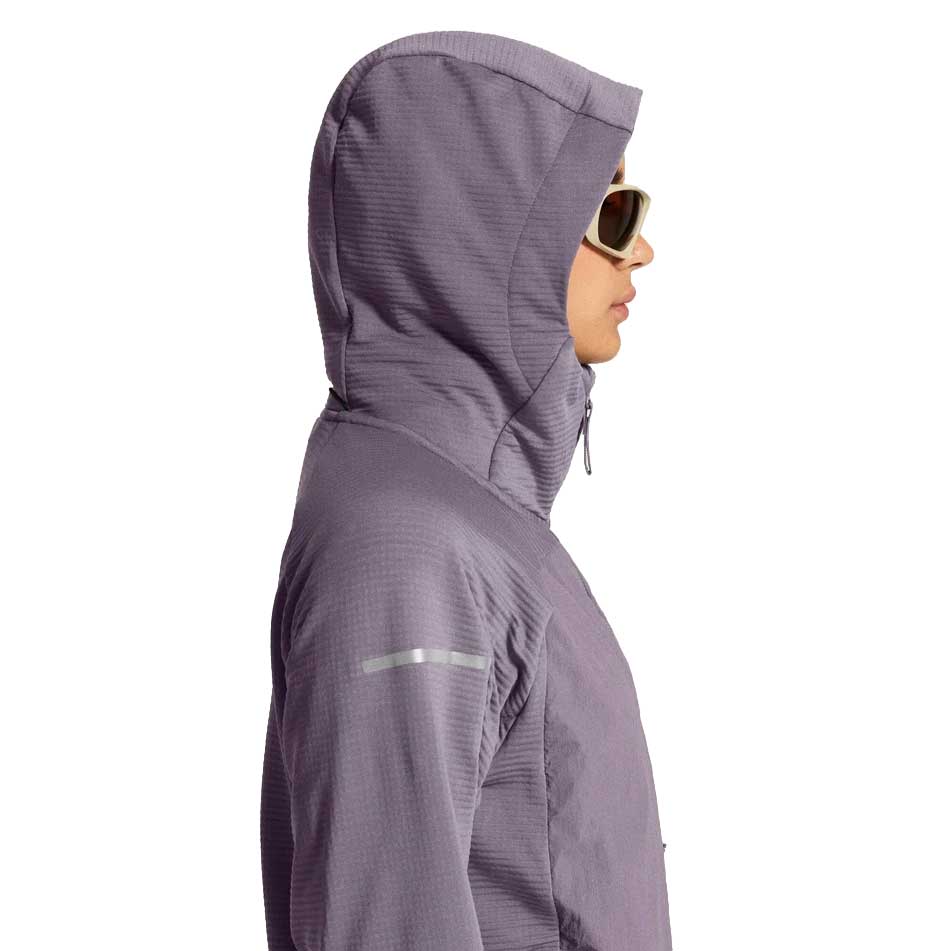 Women's SubZ Light Hood Sweater - Cadet