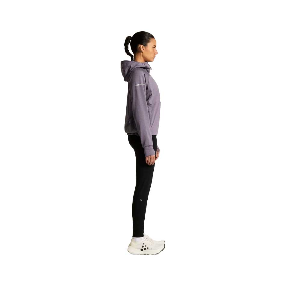 Women's SubZ Light Hood Sweater - Cadet