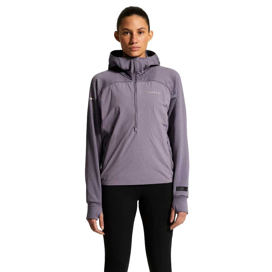 Women's SubZ Light Hood Sweater - Cadet