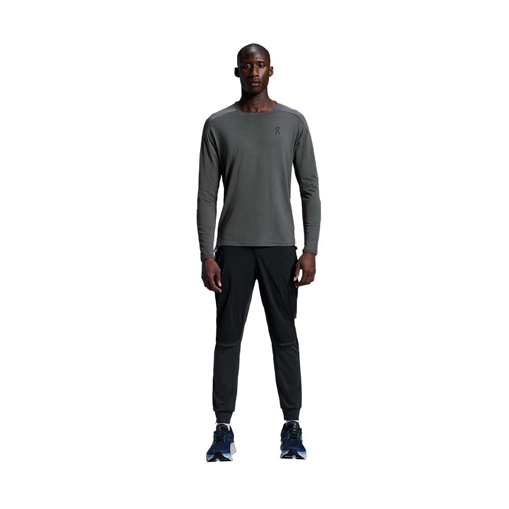 Men's Performance Long-T - Eclipse/Silver