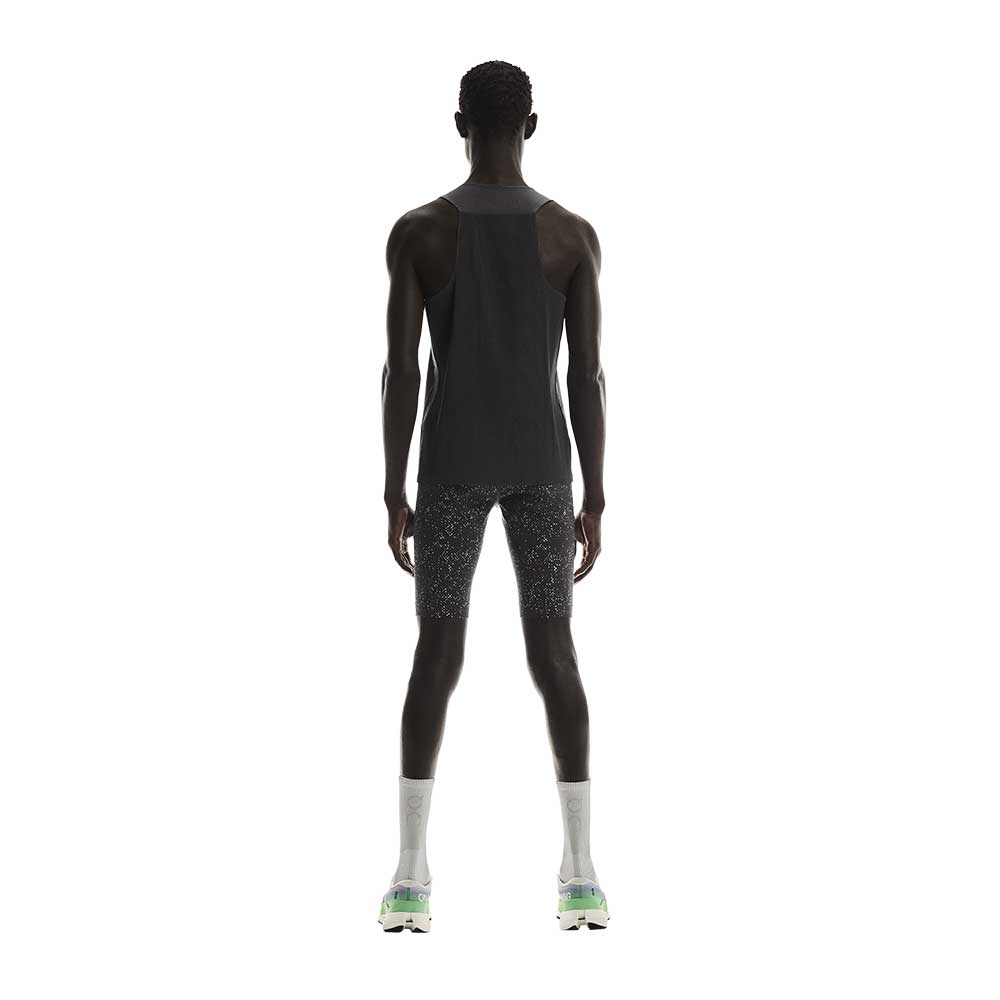 Men's Race Tights Half - Iron/Glacier