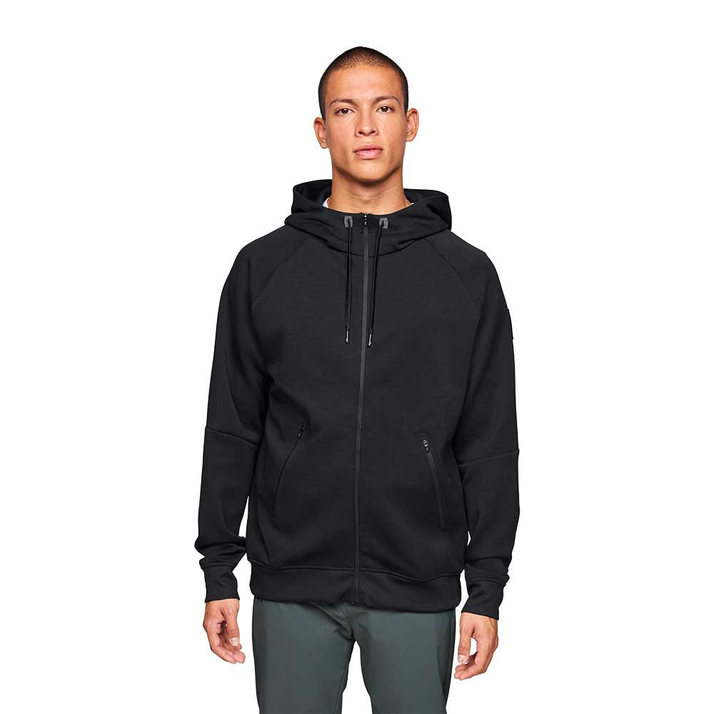 Men's Zippered Hoodie 2025 - Black