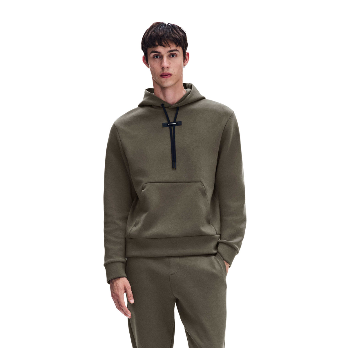 Men's Focus Tech Hoodie - Bark