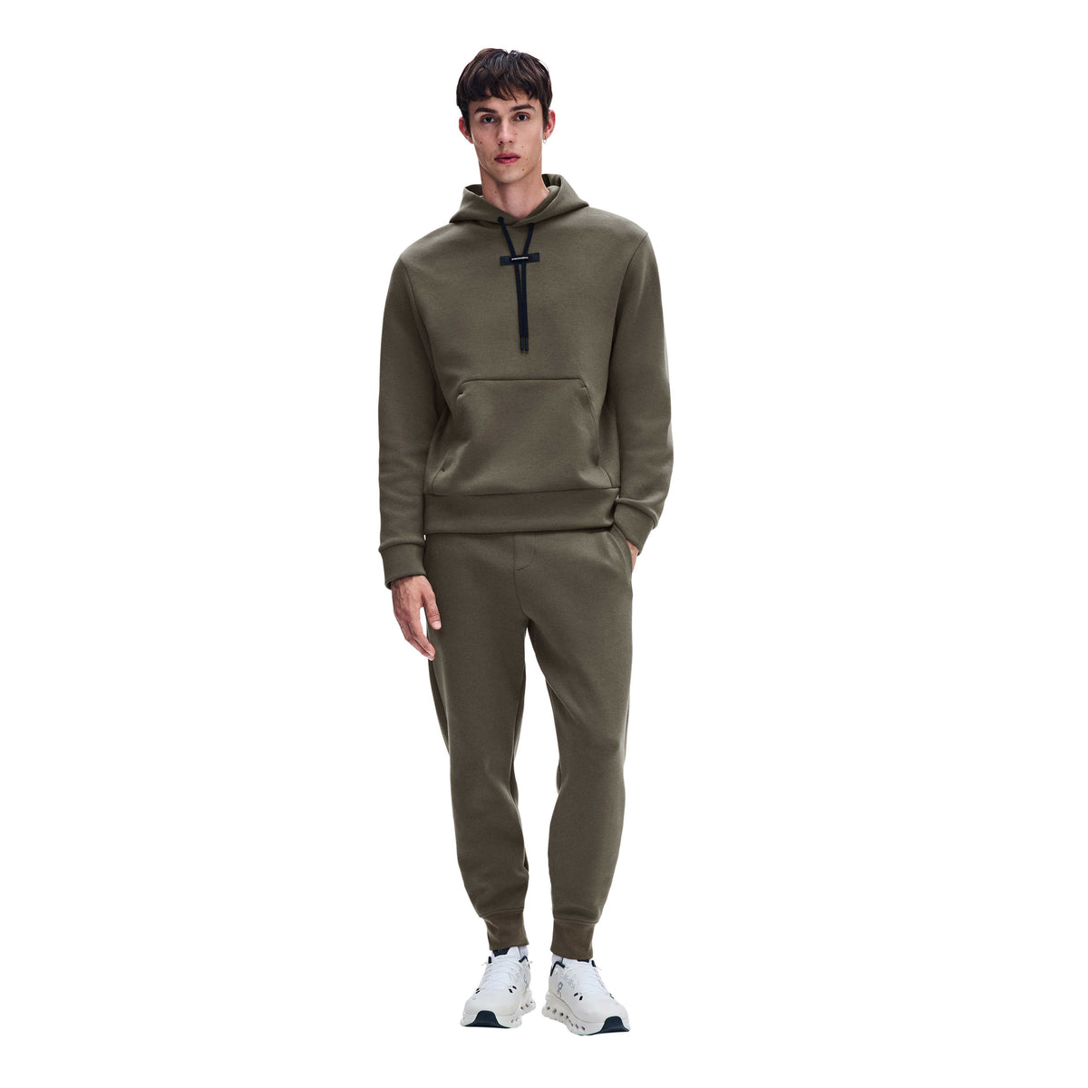 Men's Focus Tech Hoodie - Bark