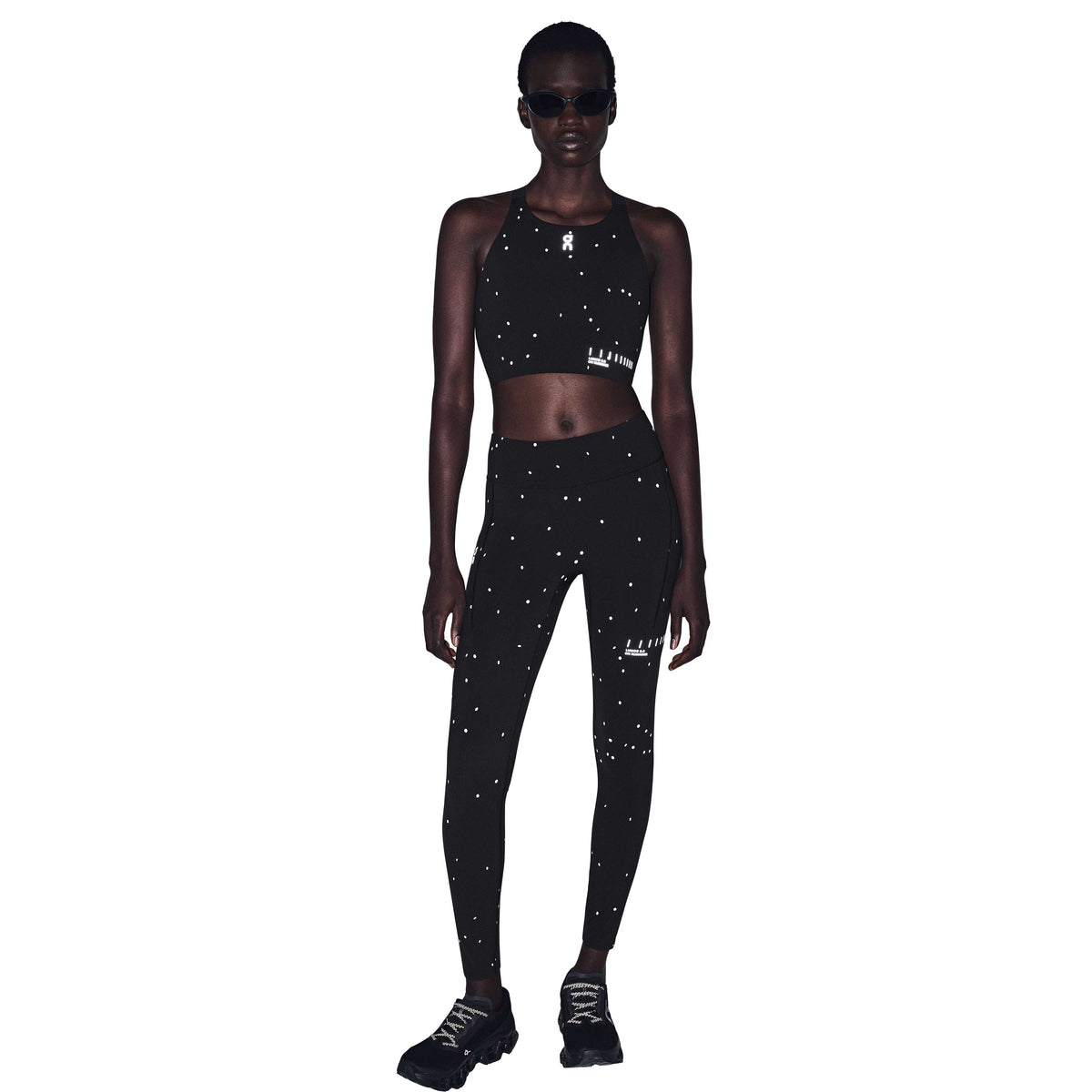 Women's Performance Tights Lumos - Black/Eclipse