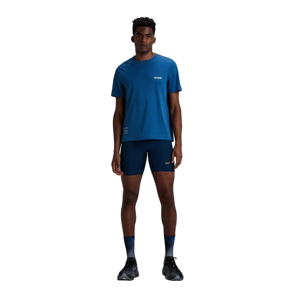 Men's Short Sleeve Performance Tee Micromesh - Aegean
