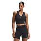 Women's Next Gen Stamina Rounded V-Neck Crop with Mesh Back - Anthracite