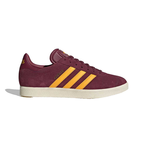 adidas 2024 Portland Timbers adidas Archive Gazelle - Men's - Maroon Red / Crew Yellow / Victory Red - 5