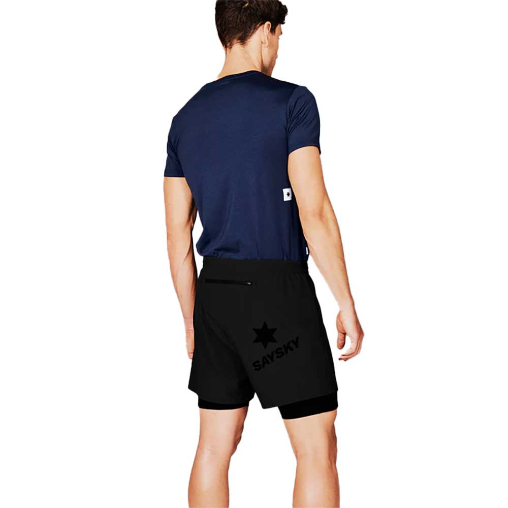 Men's Pace 2-in-1 Shorts - Black