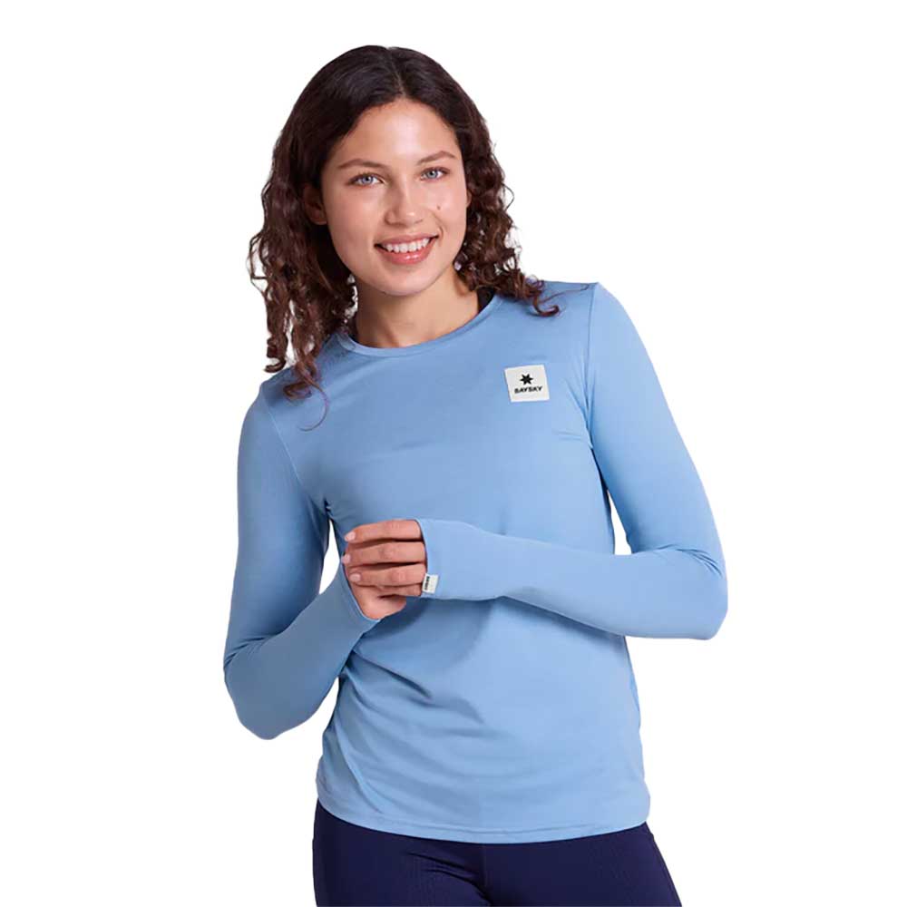 Women's Clean Pace Long Sleeve - Blue