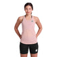 Women's Reactive Flow Singlet - Pink Logo