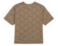 Women's Space-Lace T-shirt - Shitake