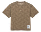 Women's Space-Lace T-shirt - Shitake
