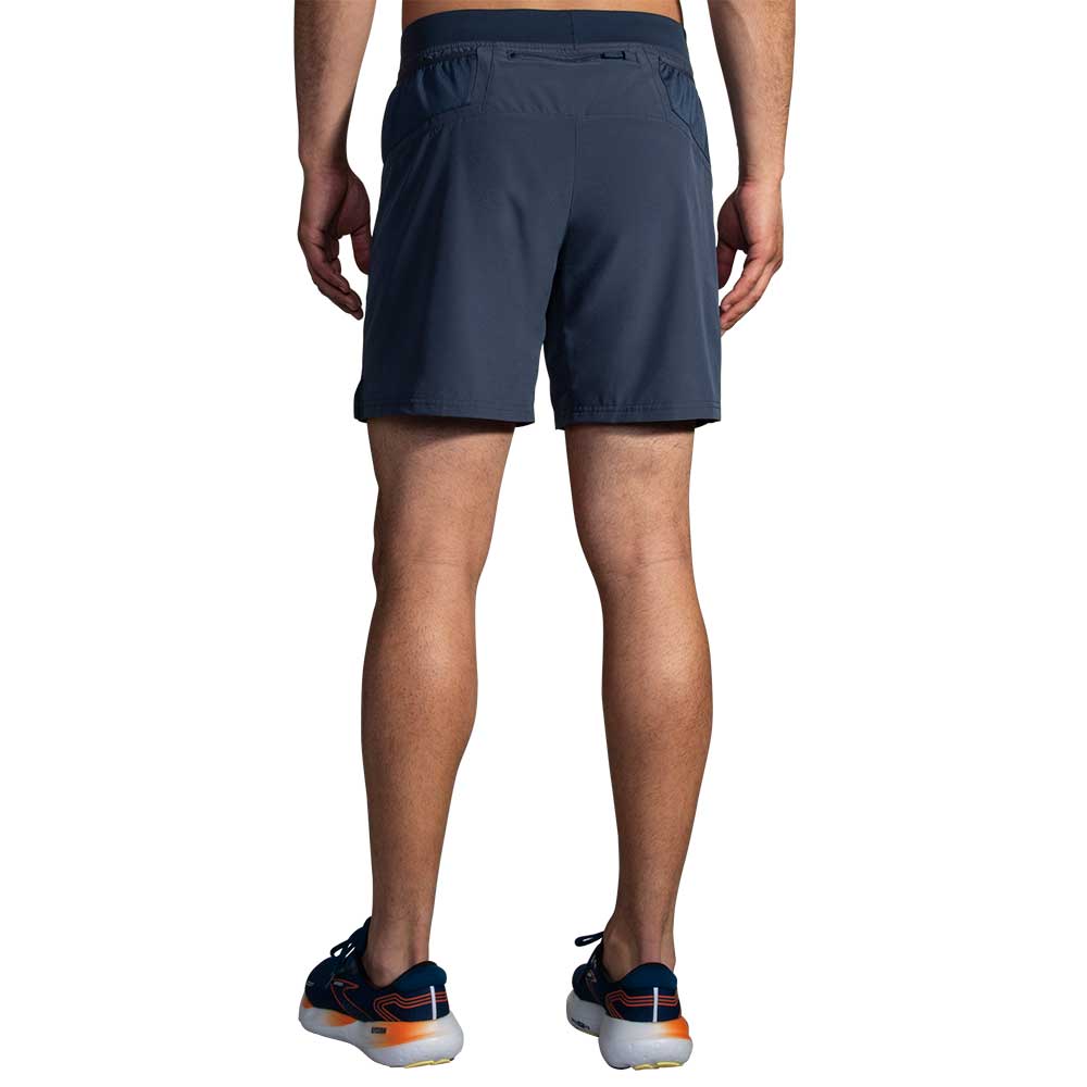 Men's Sherpa 7" 2-in-1 Shorts - Blue Slate