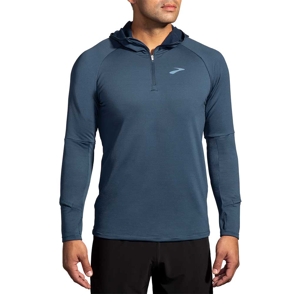 Men's Notch Thermal Hoodie 2.0 - Blue Slate