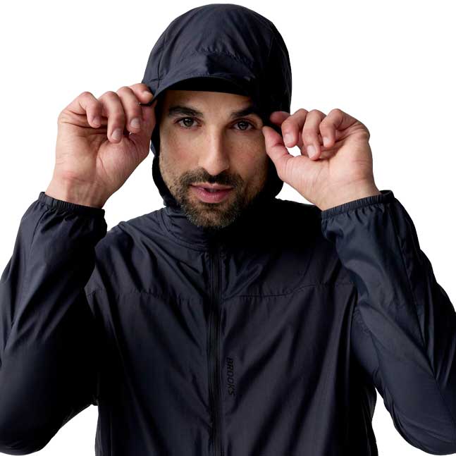 Men's Canopy Packable Jacket - Black F26