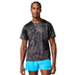 Men's Dash Short Sleeve Printed - Metablur Black