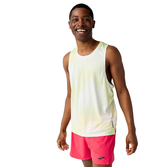 Men's Dash Singlet Printed - Euphoryc Luminary