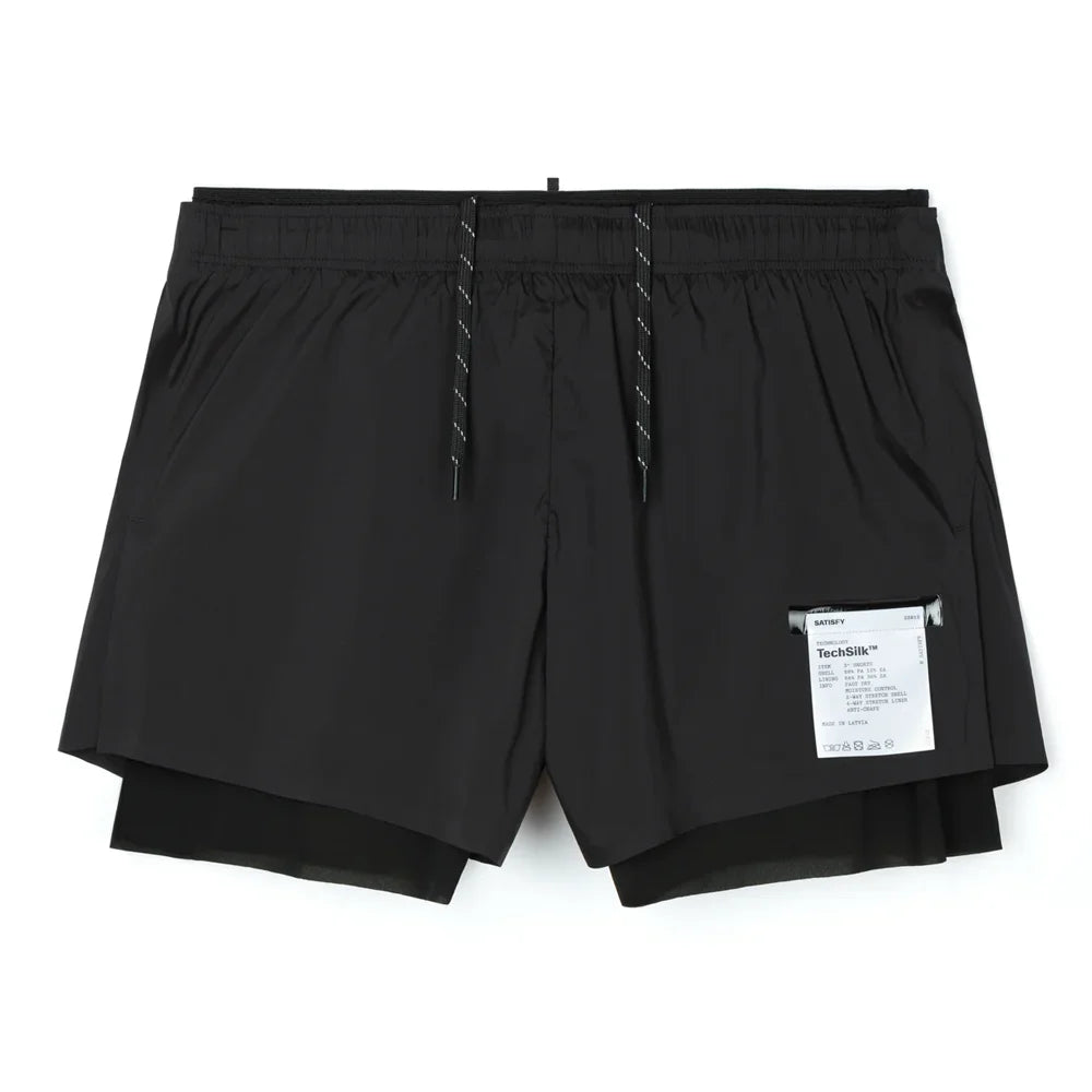 Women's TechSilk 2.5 Shorts - Black – Gazelle Sports