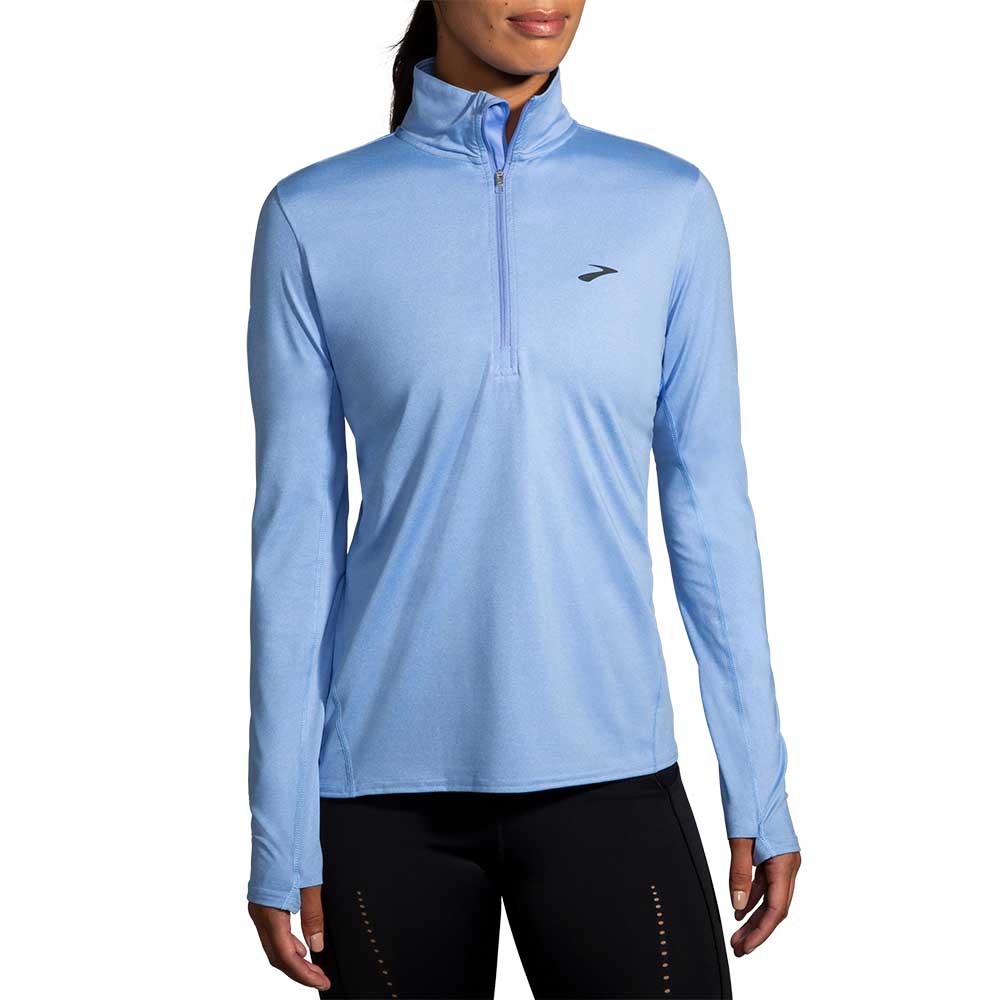 Women's Dash 1/2 Zip 2.0 - Htr Lt Lavender – Gazelle Sports