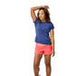 Women's Luxe Short Sleeve - Heather Midnight