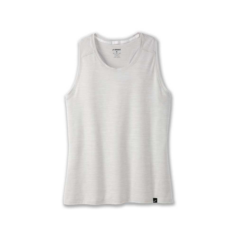 Women's Luxe Tank - Heather Light Ash