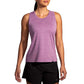 Women's Luxe Tank - Heather Washed Plum